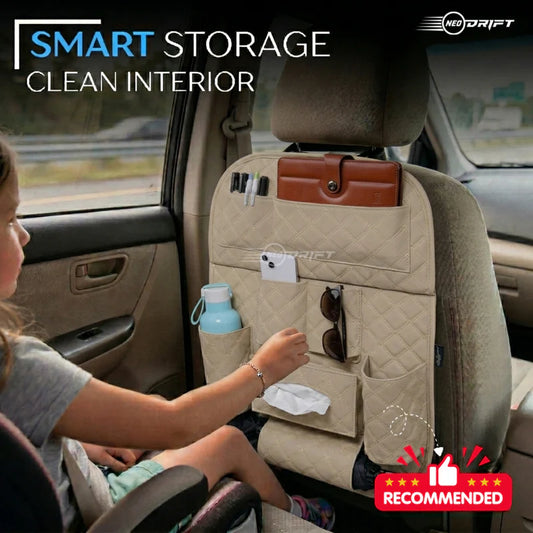 Car Seat Back Organizer Storage (Pack of 1)