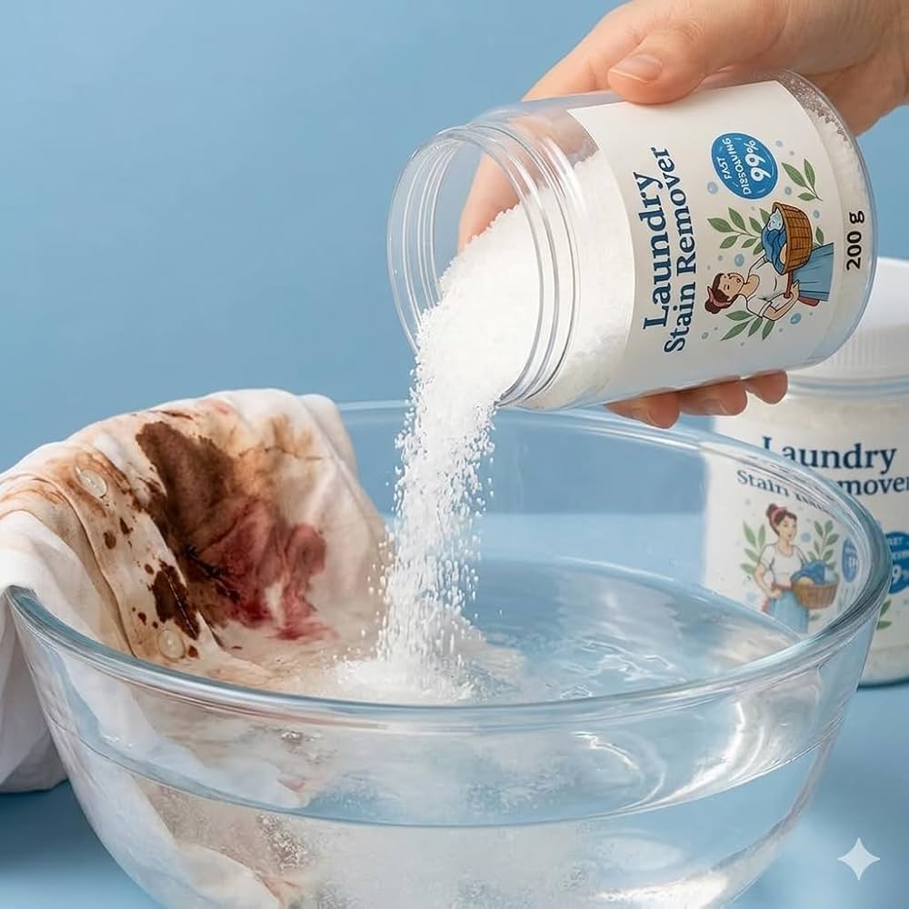 Laundry Powder Strong Stain Remover 400 gm Pack of 2