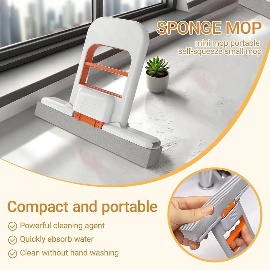 Mini Foldable Mop for Kitchen (Pack of 1)