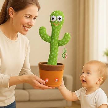 Talking & Dancing Cactus This Toy Talks