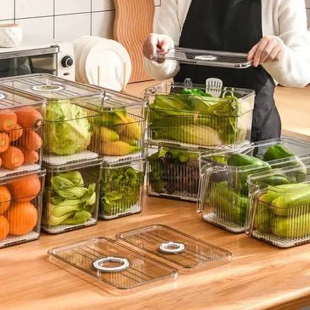 Unbreakable kitchen storage Basket (Pack of 6)