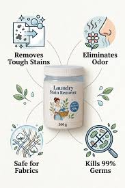 Laundry Powder Strong Stain Remover 400 gm Pack of 2